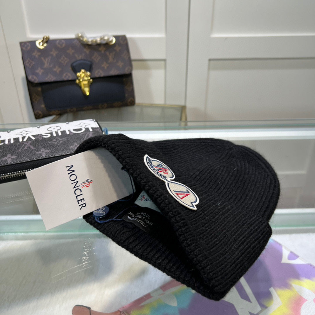 Moncler Wool Beanie "Black"