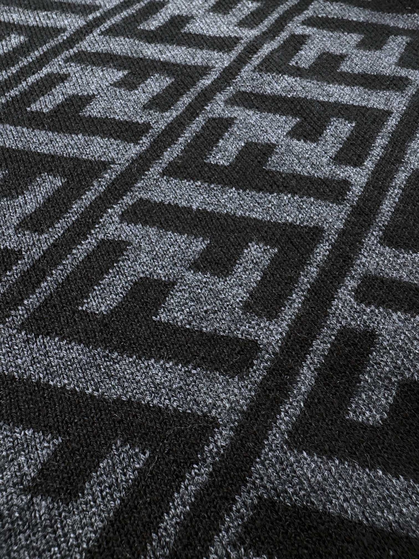 Fendi FF Monogram Sweater "Grey-Black"