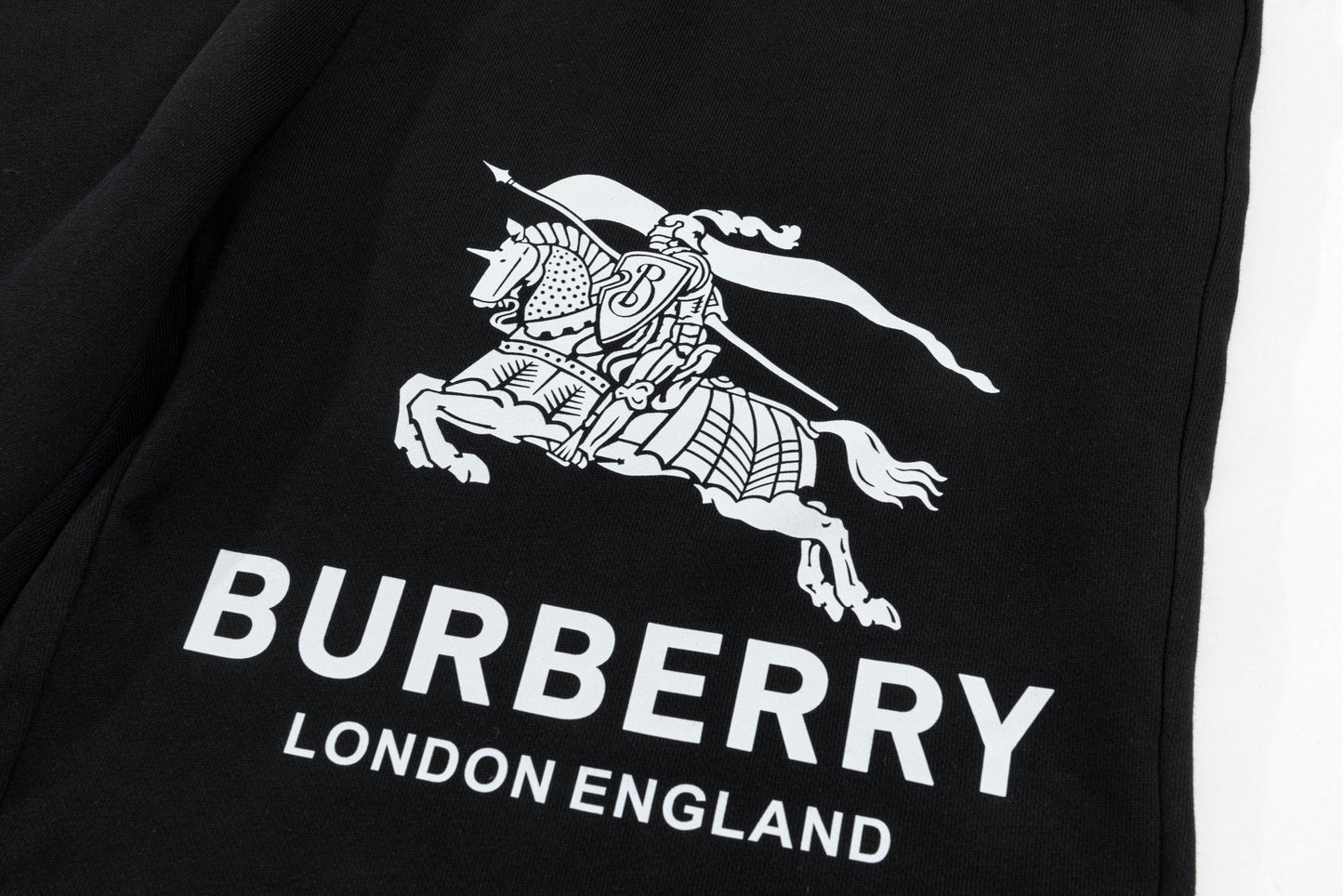Burberry Logo Prints Shorts "Black"
