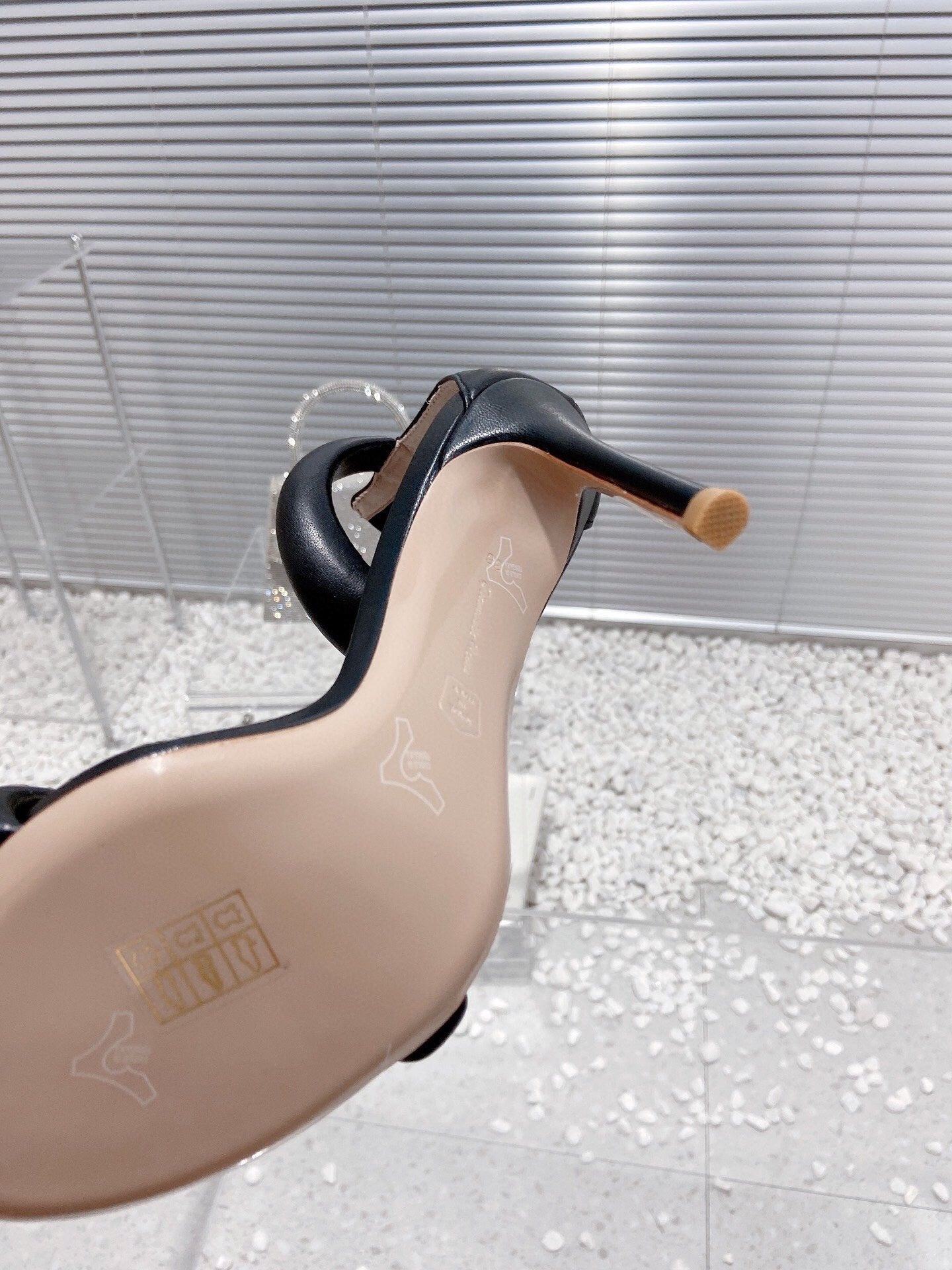 Gianvito Rossi Bijoux High Heels 100mm "Black"