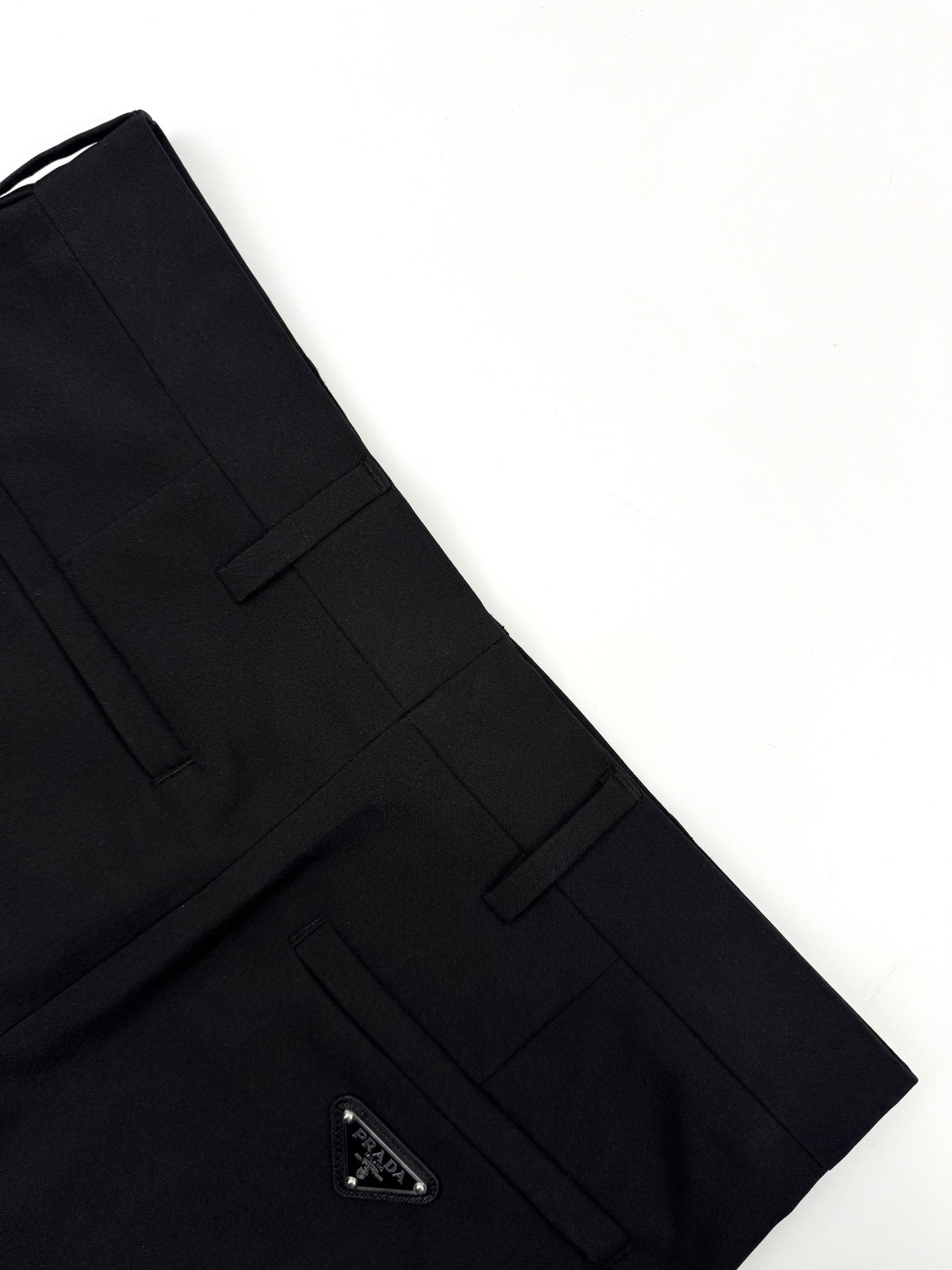Prada Technical Fabric Pants "Black"