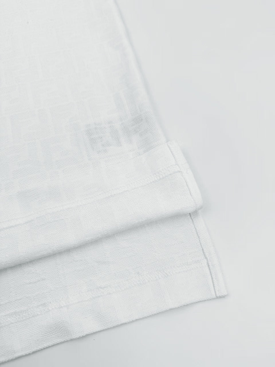 Fendi FF Monogram Polo T-Shirt "White"