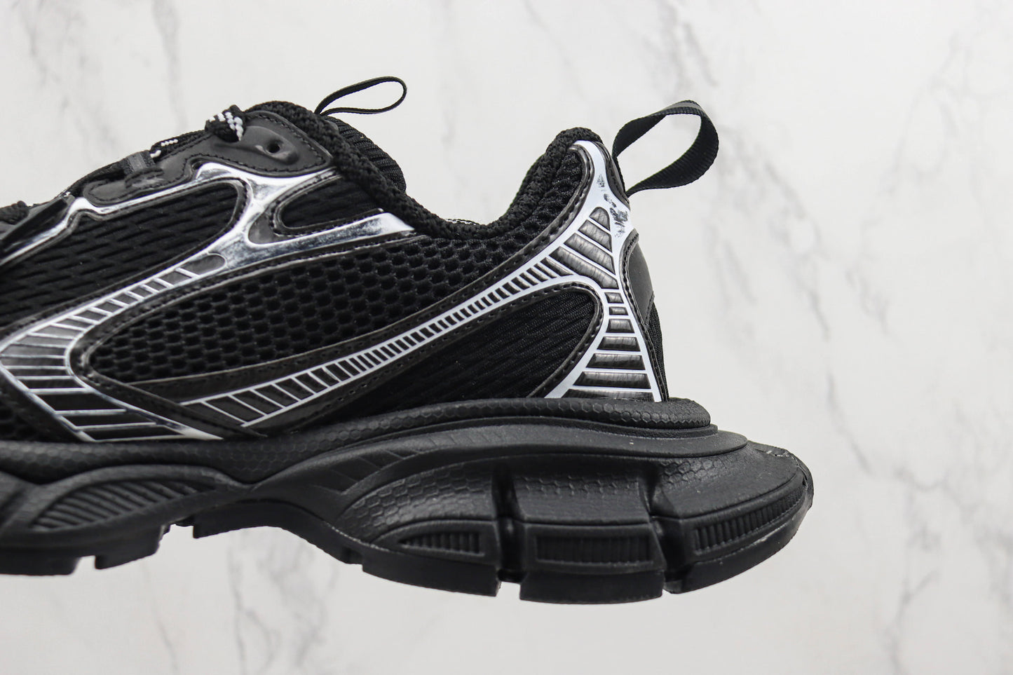 Balenciaga 3XL "Black-Silver"
