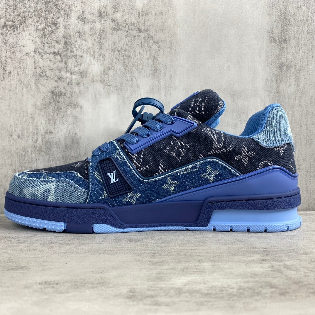 Louis Vuitton Trainers "Blue Denim"