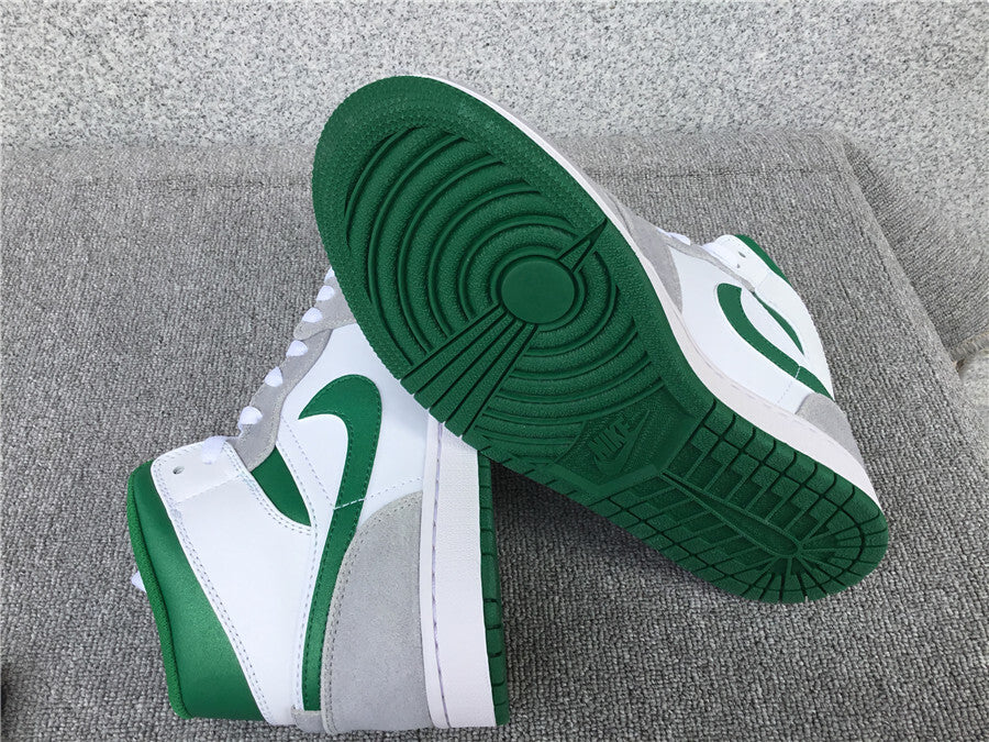 Air Jordan 1 Mid SE "Grey-Green-White"