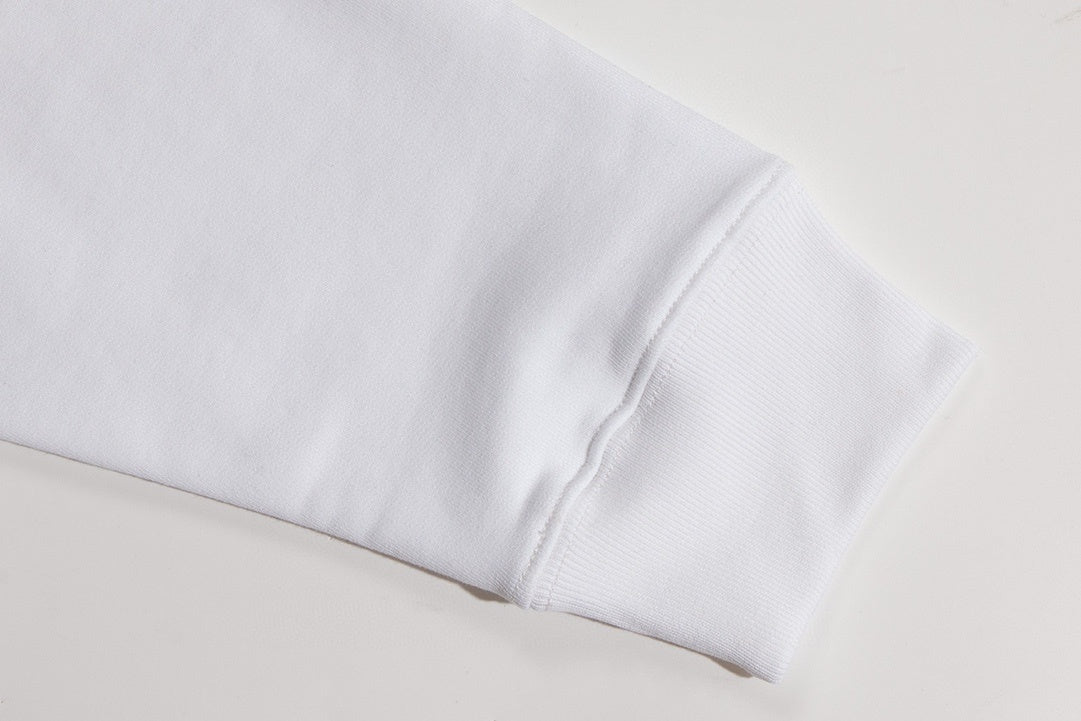 Burberry Logo Print Hoodie "White"