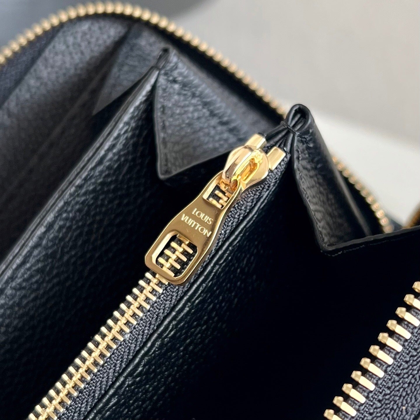 Louis Vuitton Zippy Wallet "Bicolor Monogram Empreinte Leather"