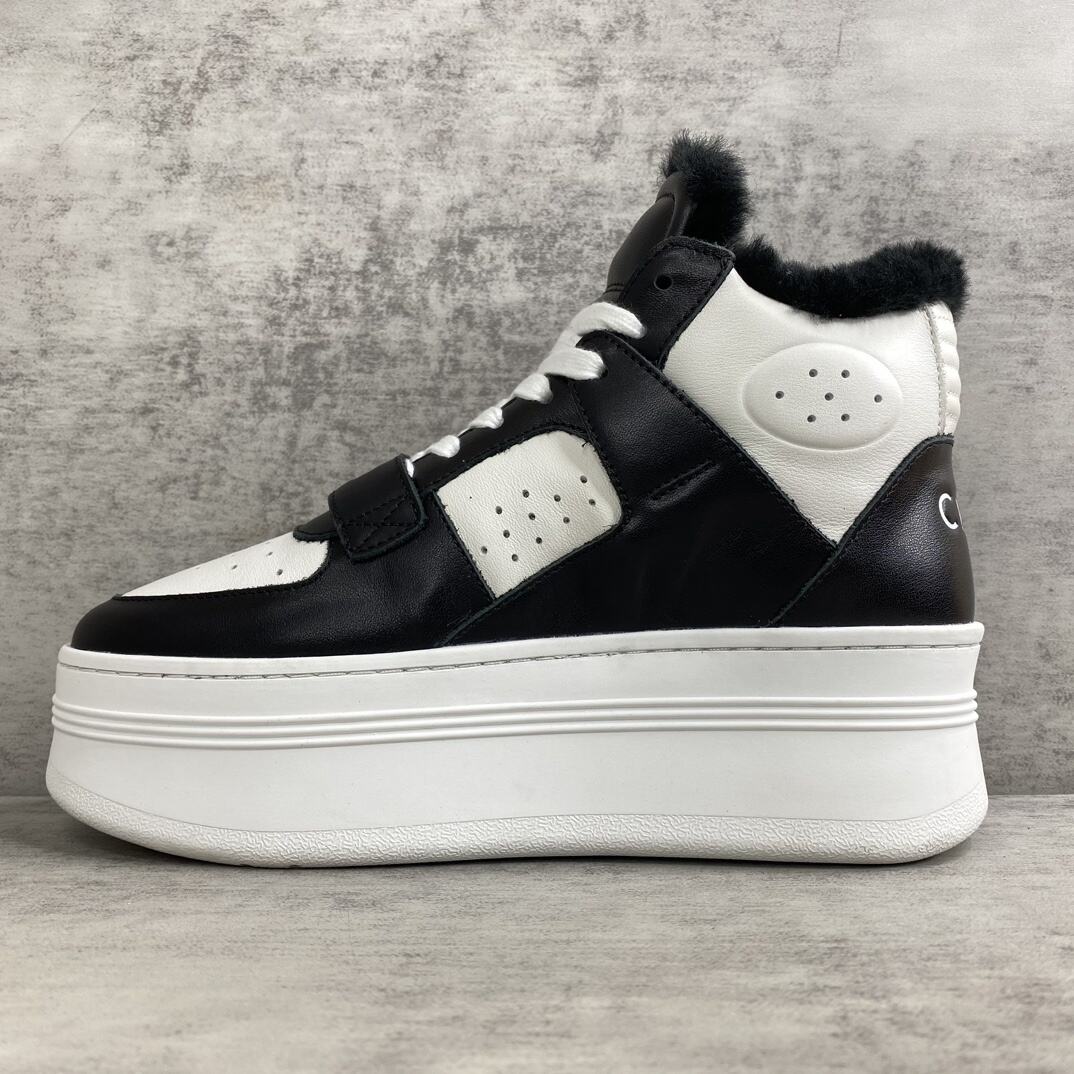 Celine Platform High-Top "Black-White"