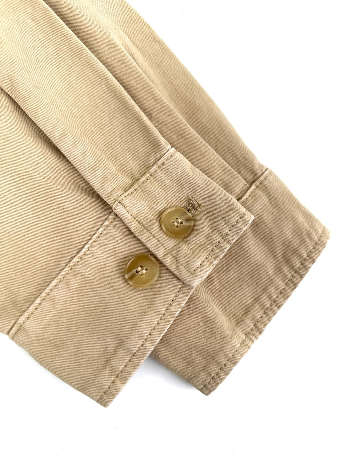 Prada Cotton Jacket with Leather Details "Cord"