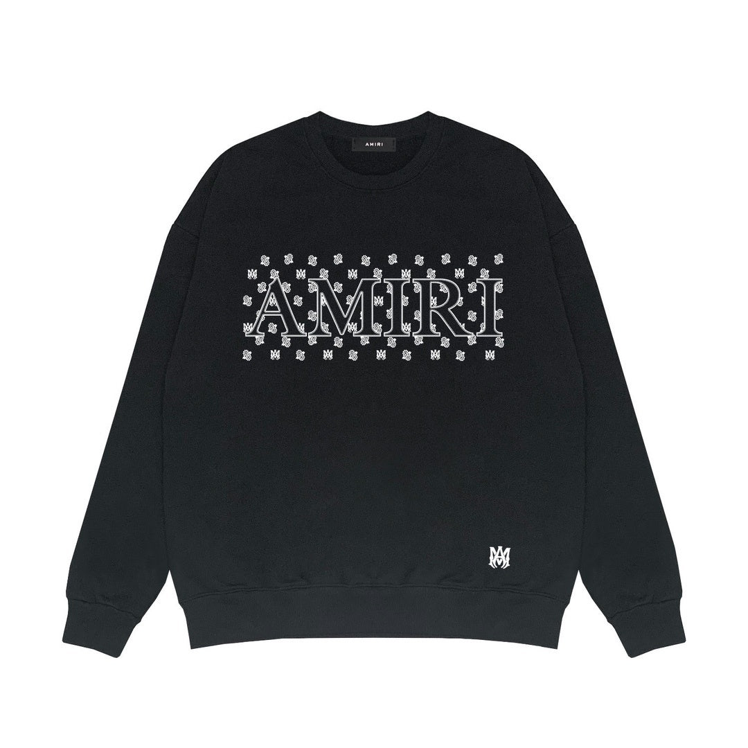 Amiri Sweatshirt "Black-White"