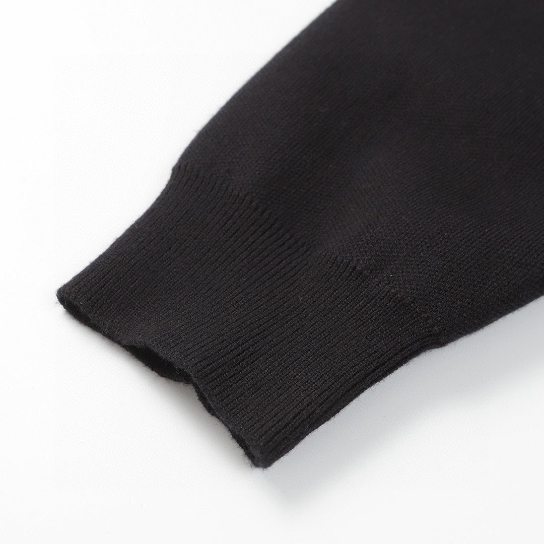 Balenciaga Reverse Logo Sweater "Black"