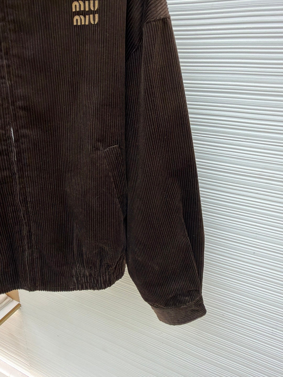 Miu Miu Corduroy Jacket "Brown"
