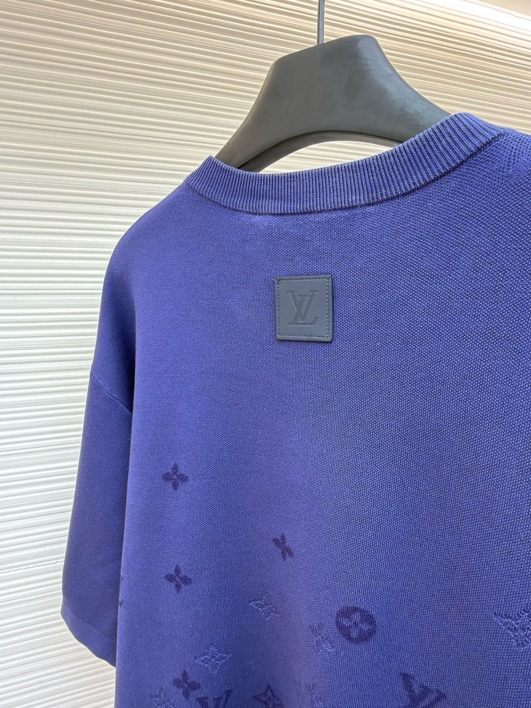 Louis Vuitton Gradient Signature Flock Print T-Shirt "Blue"