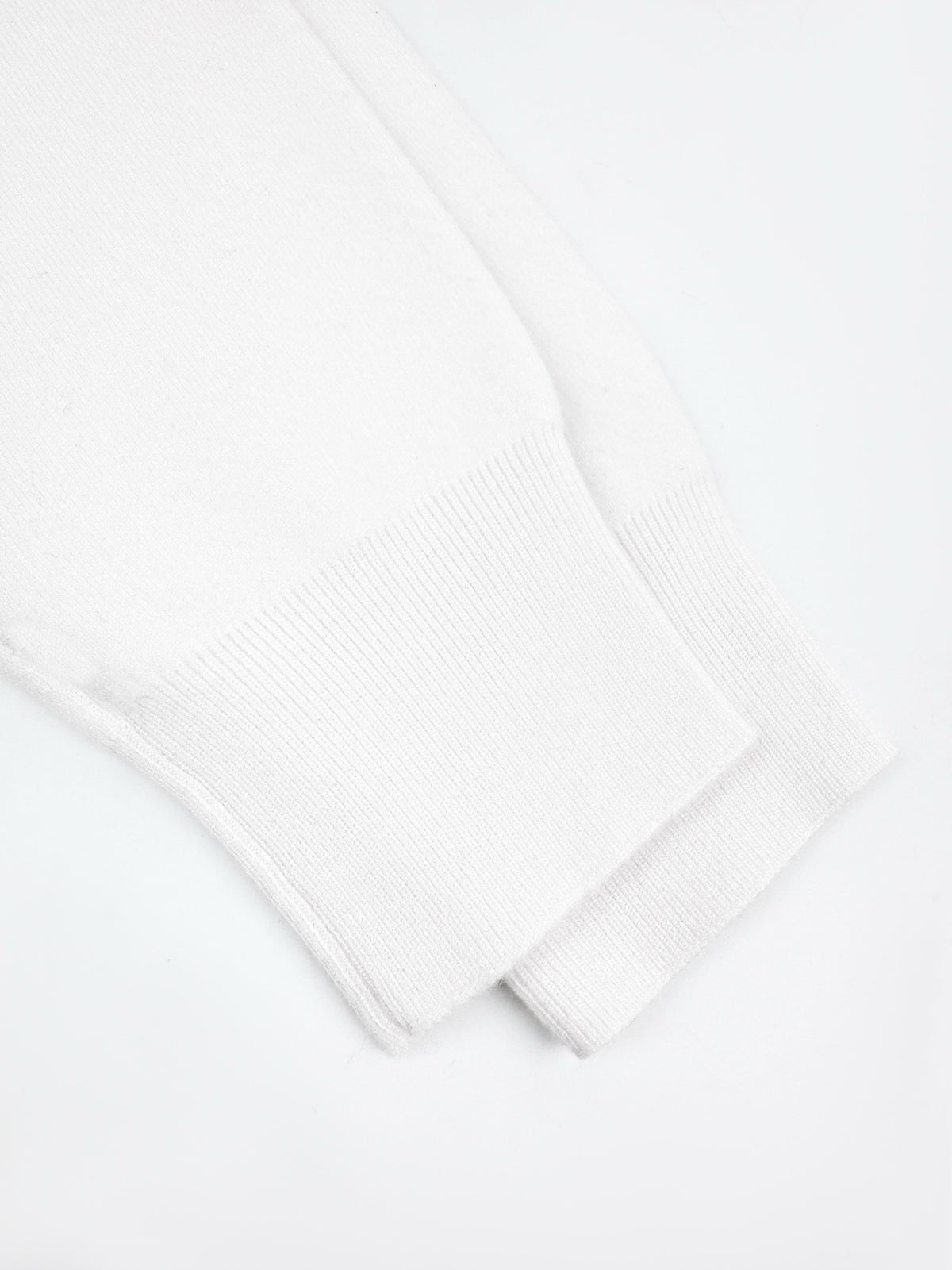 Zegna High Performance Wool Crewneck Sweater "White"