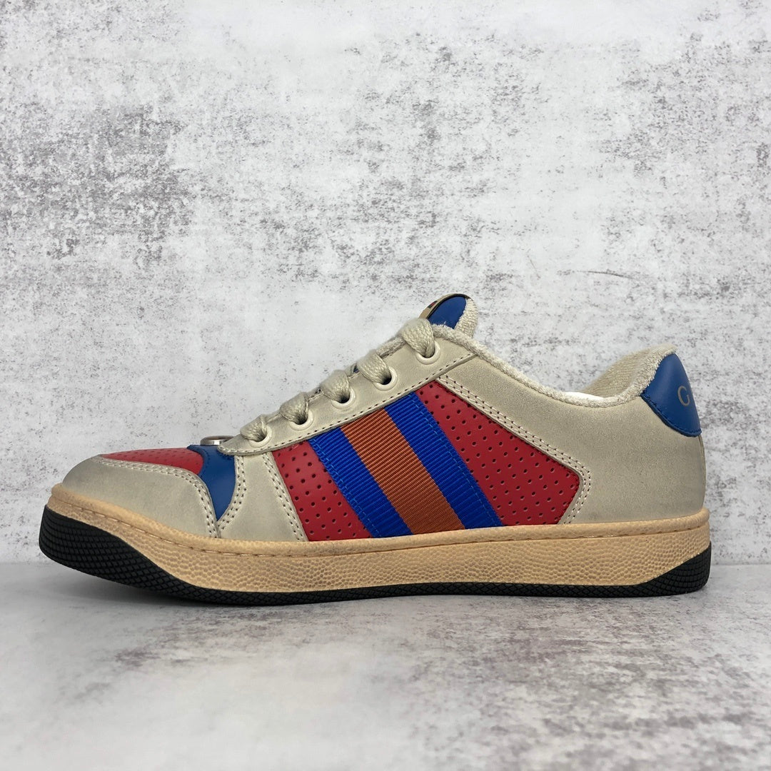 Gucci Screener "Beige-Red-Blue"