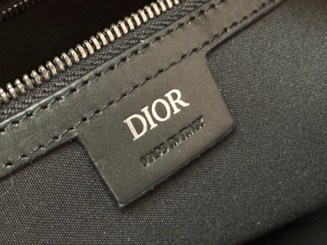 Dior Lingot 50 CD Diamond Duffle Bag