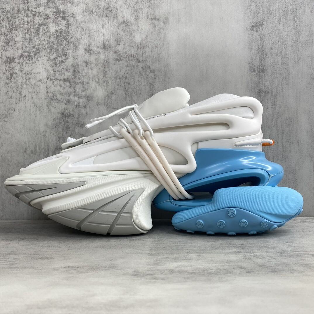 Balmain Unicorn "White-Blue"