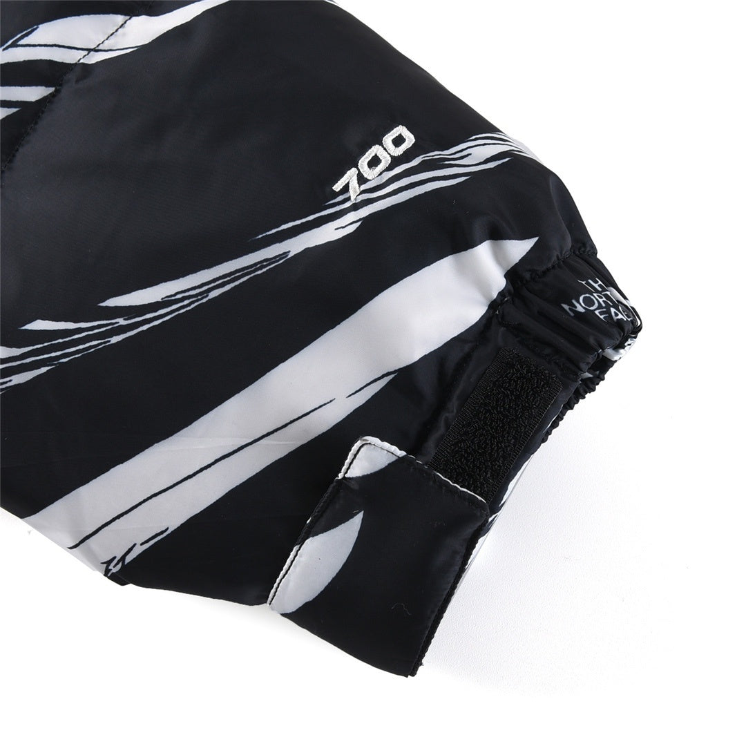 The North Face 700 Down Jacket "Black Zebra"