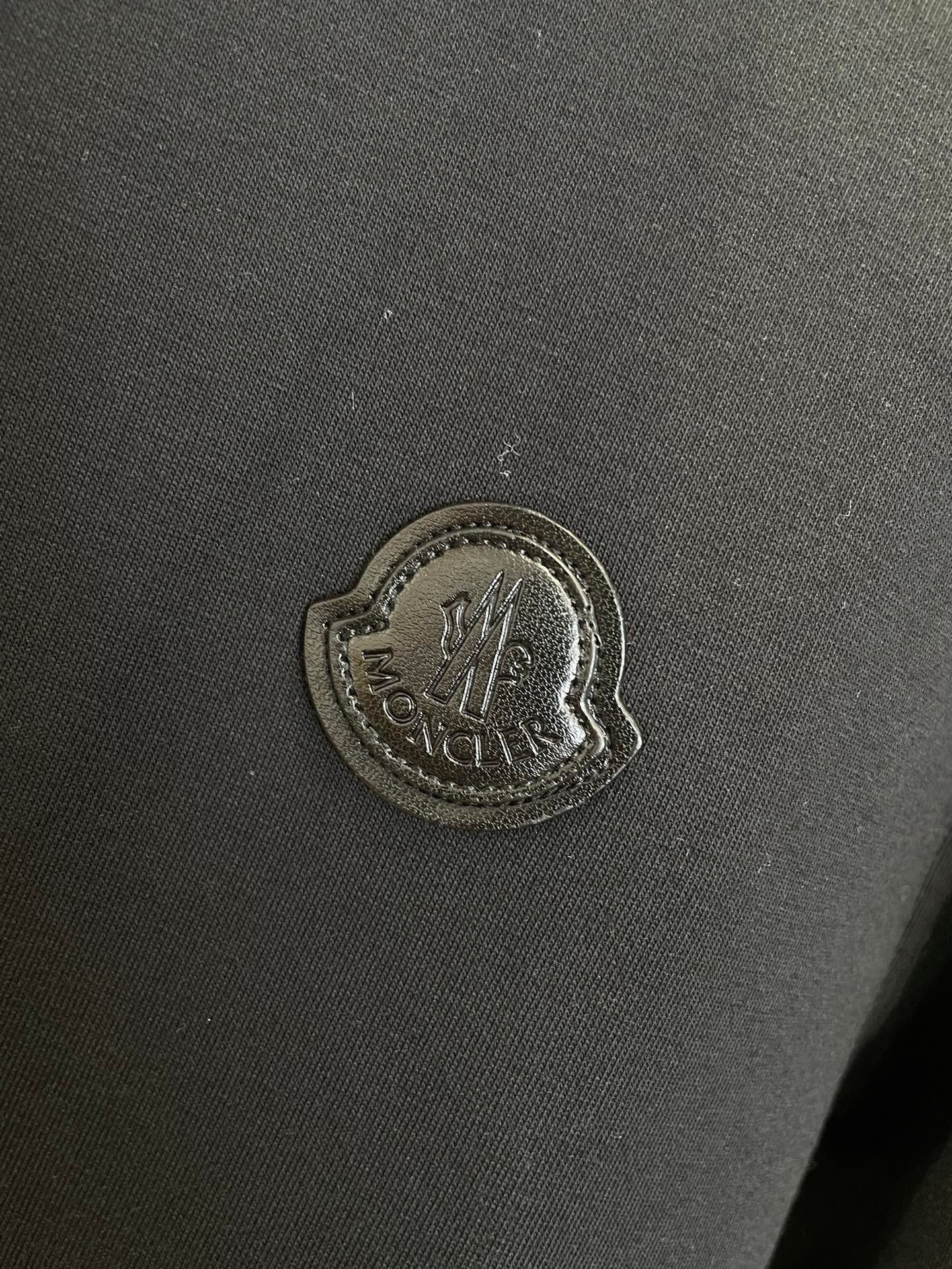 Moncler Zip-Up Sweatshirt "Black"