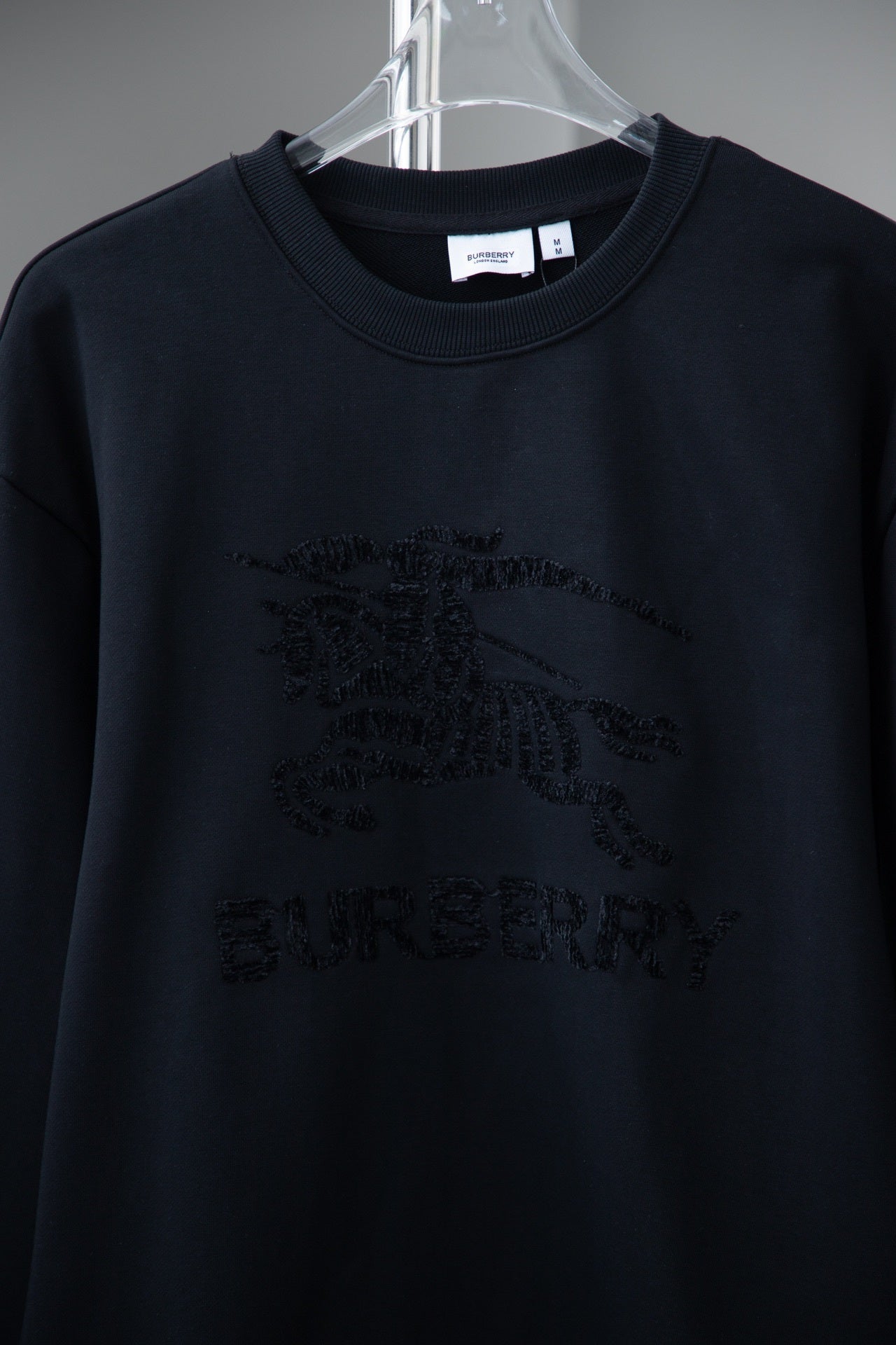Burberry Embroidered EKD Sweatshirt "Black"