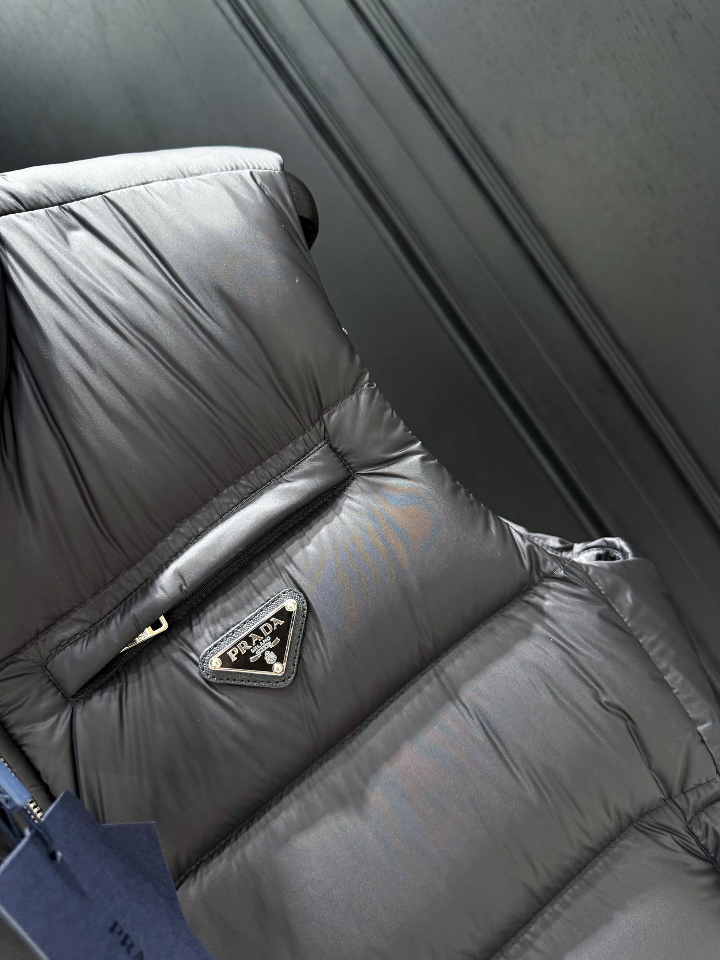Prada Down Vest "Dark Grey"