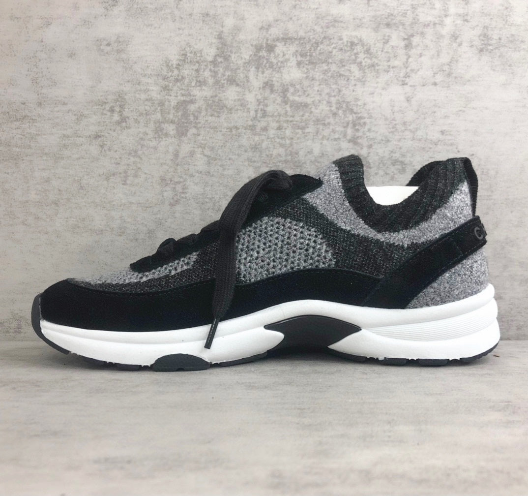 Chanel Interlocking CC "Black-Grey"