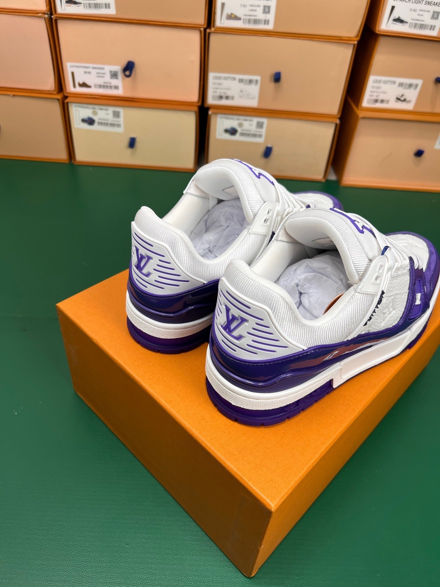 Louis Vuitton LV Trainers "Purple-White"