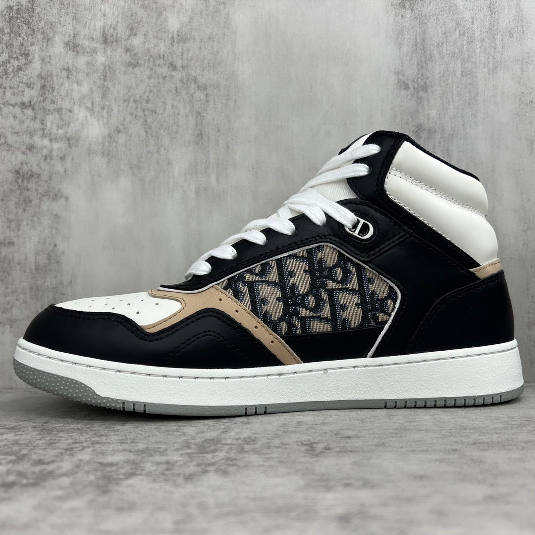 Dior B27 High-Top "Black-White-Beige"