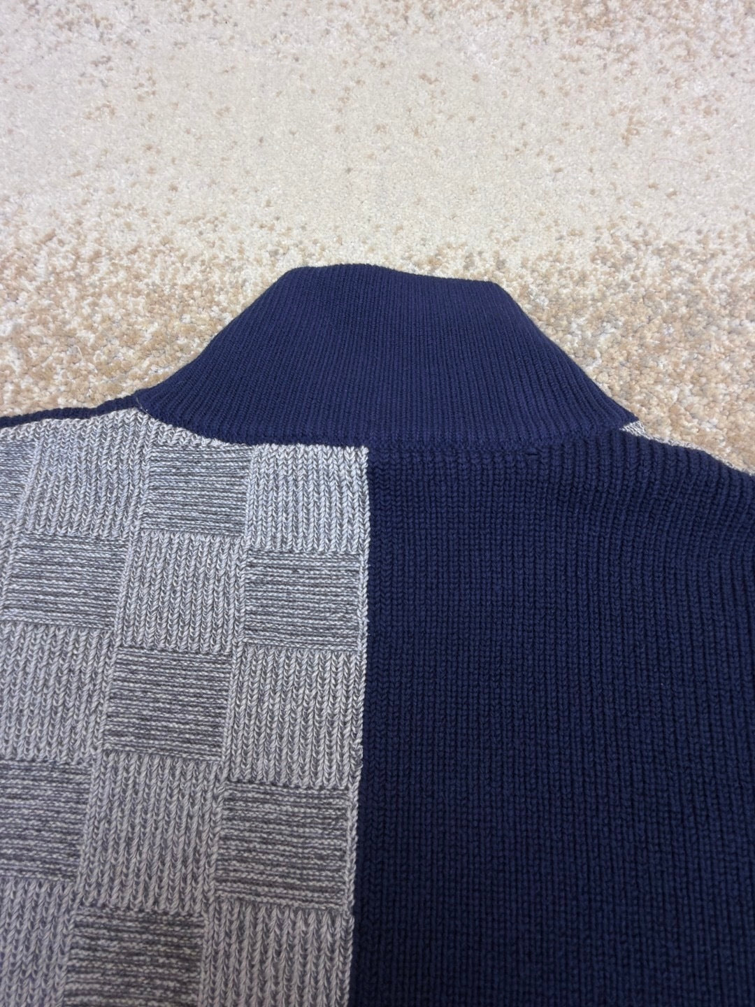 Louis Vuitton Zip Up Patchwork Tracktop "Indigo"