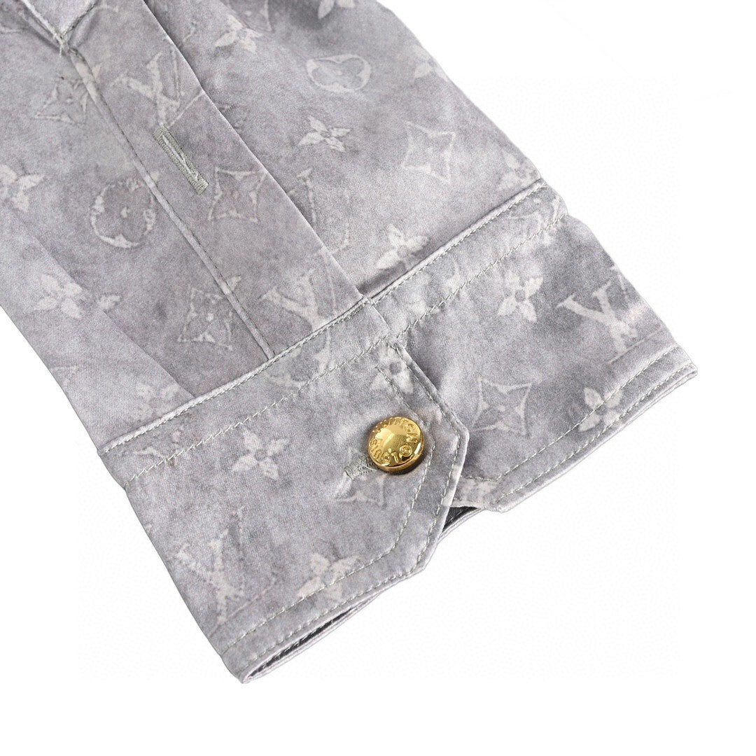 Louis Vuitton Monogram Shirt "Grey"