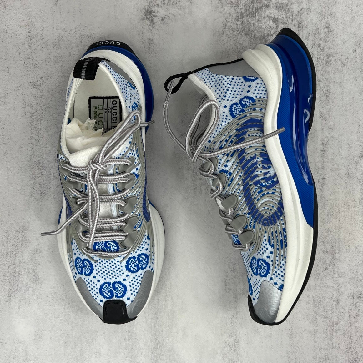 Gucci Run "Grey-Blue-White"