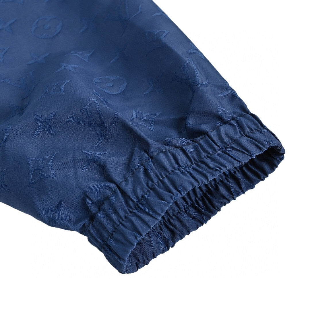 Yayoi Kusama x Louis Vuitton Jacquard Monogram Windbreaker Jacket "Blue"