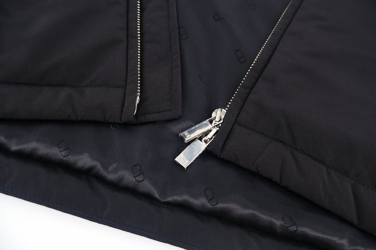 Dior CD Icon Zipped Vest "Black"