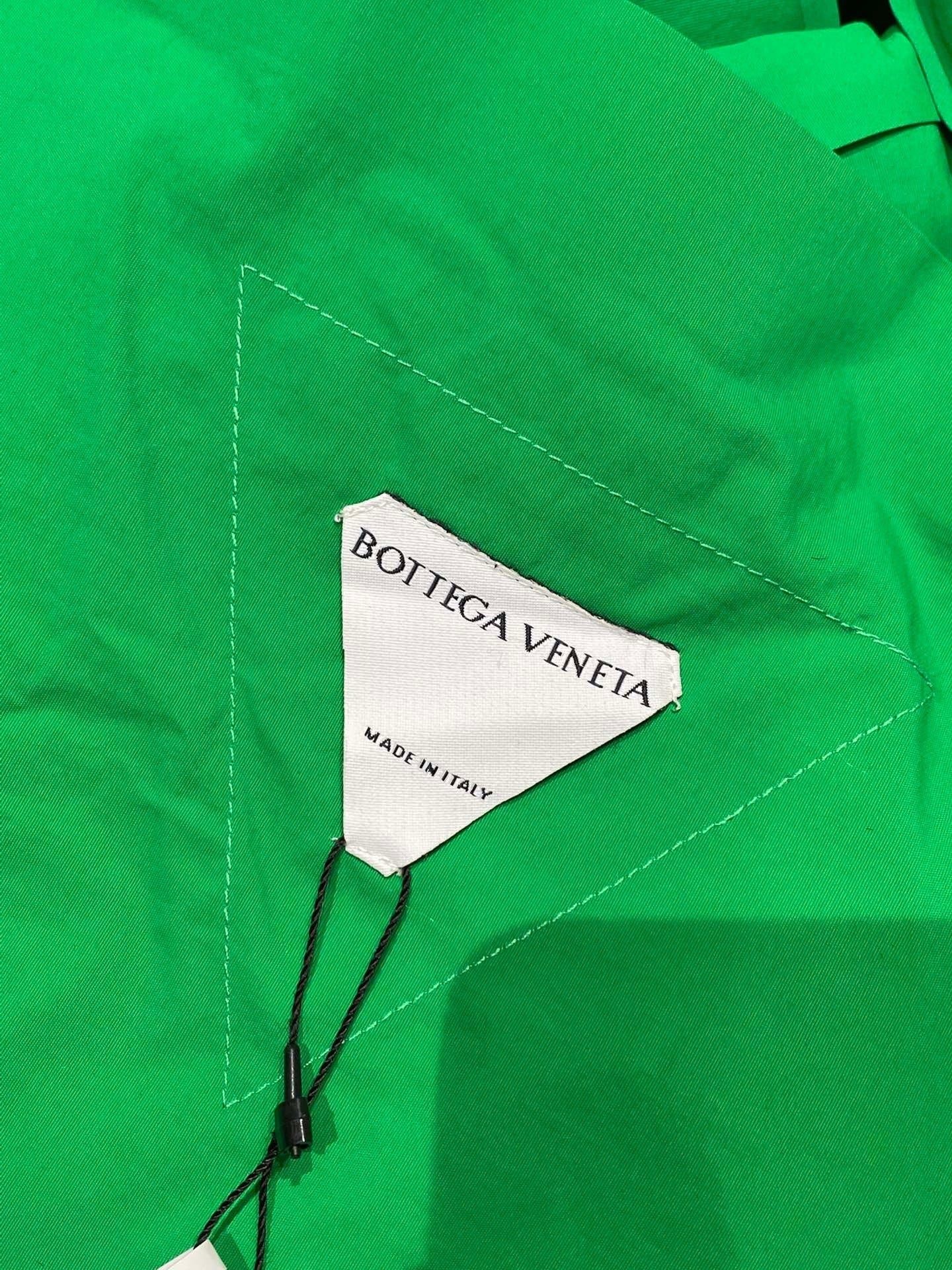 Bottega Veneta Intrecciato Padded Vest "Green"