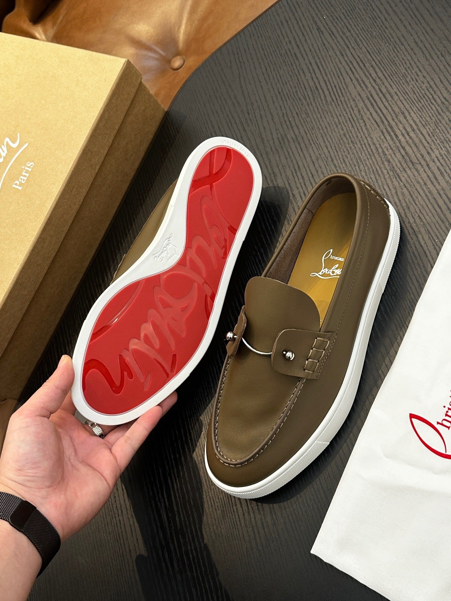 Christian Louboutin Chambeliboat "Brown"