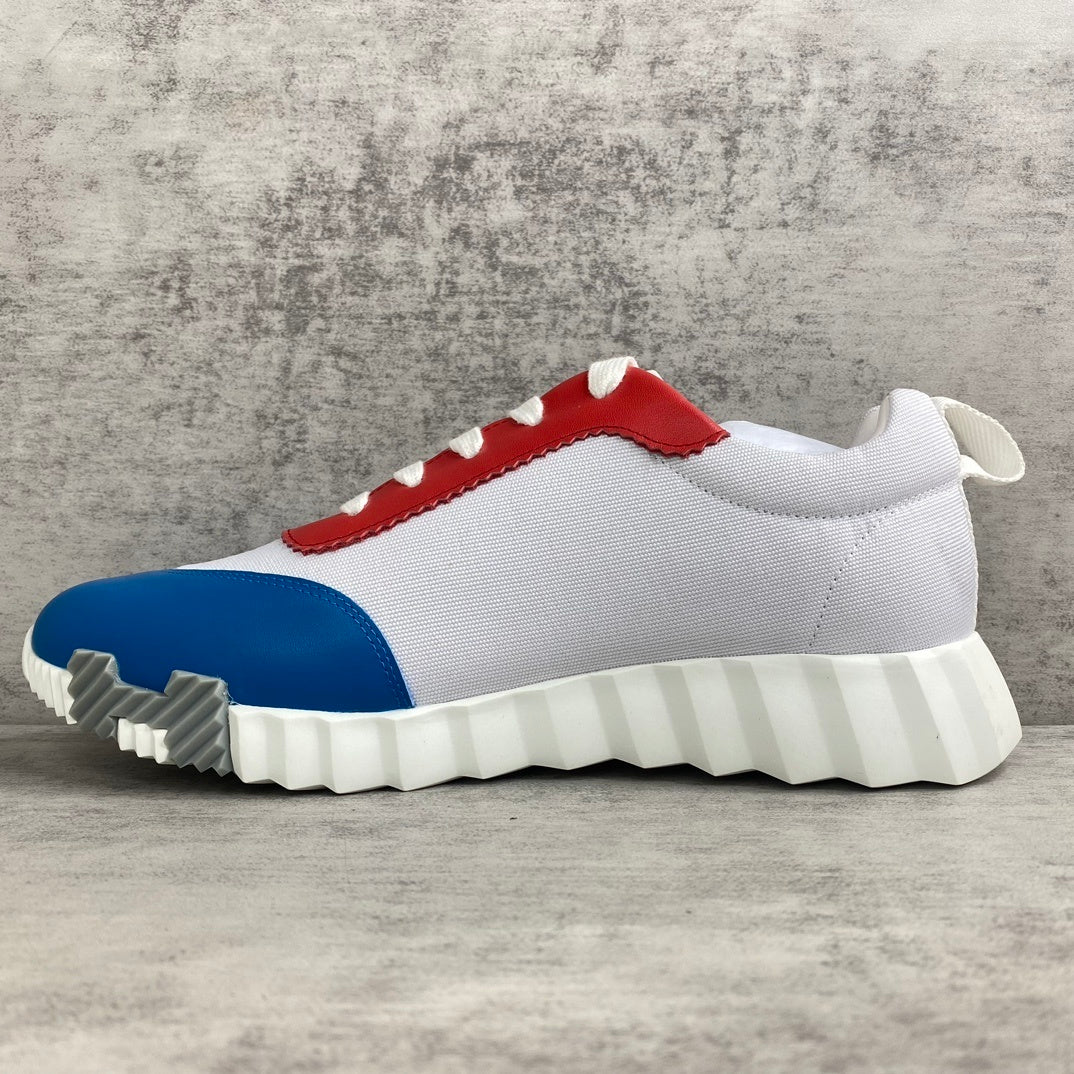 Hermes Bouncing Sneakers "Grey-Blue-Red"