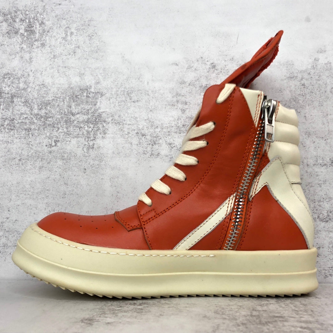 Rick Owens Geobasket "Orange-White"