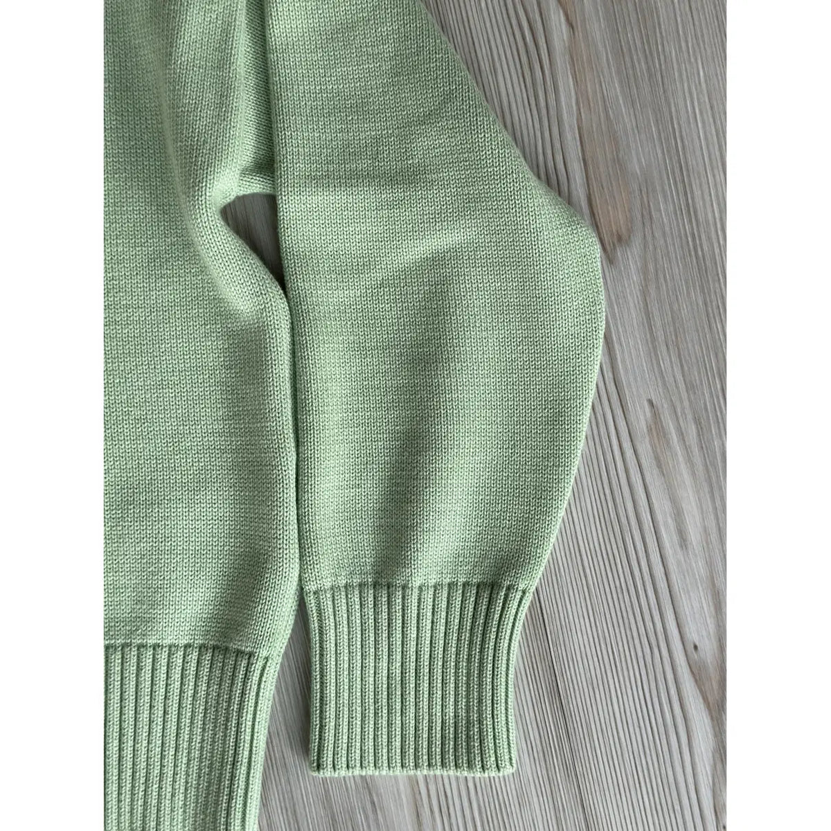 AMI Paris Ami De Coeur Cardigan "Light Green"