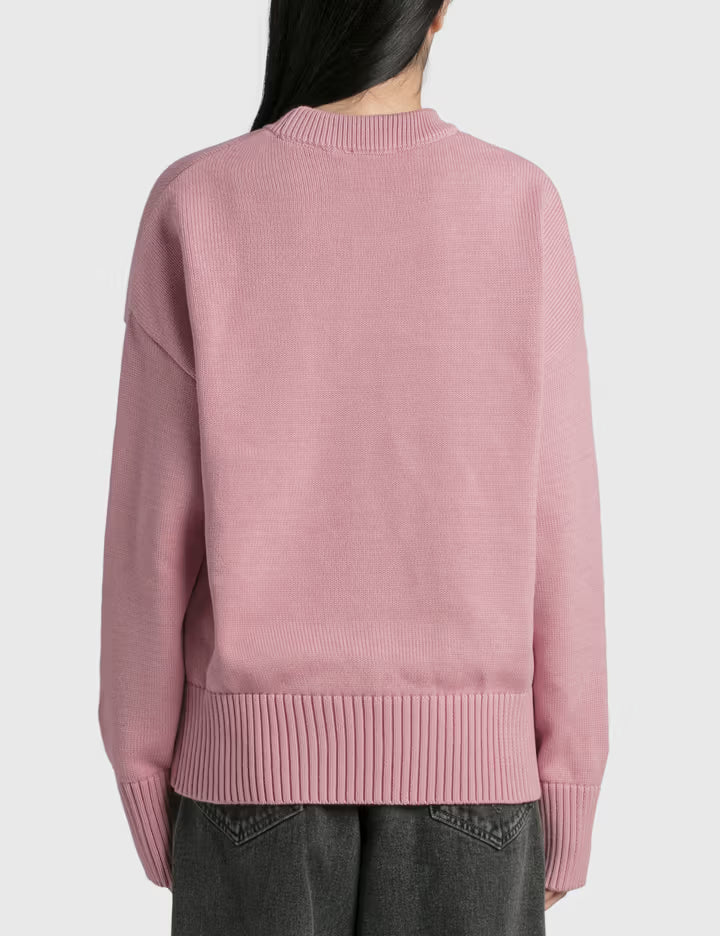 AMI Paris Ami De Coeur Sweater "Pink"