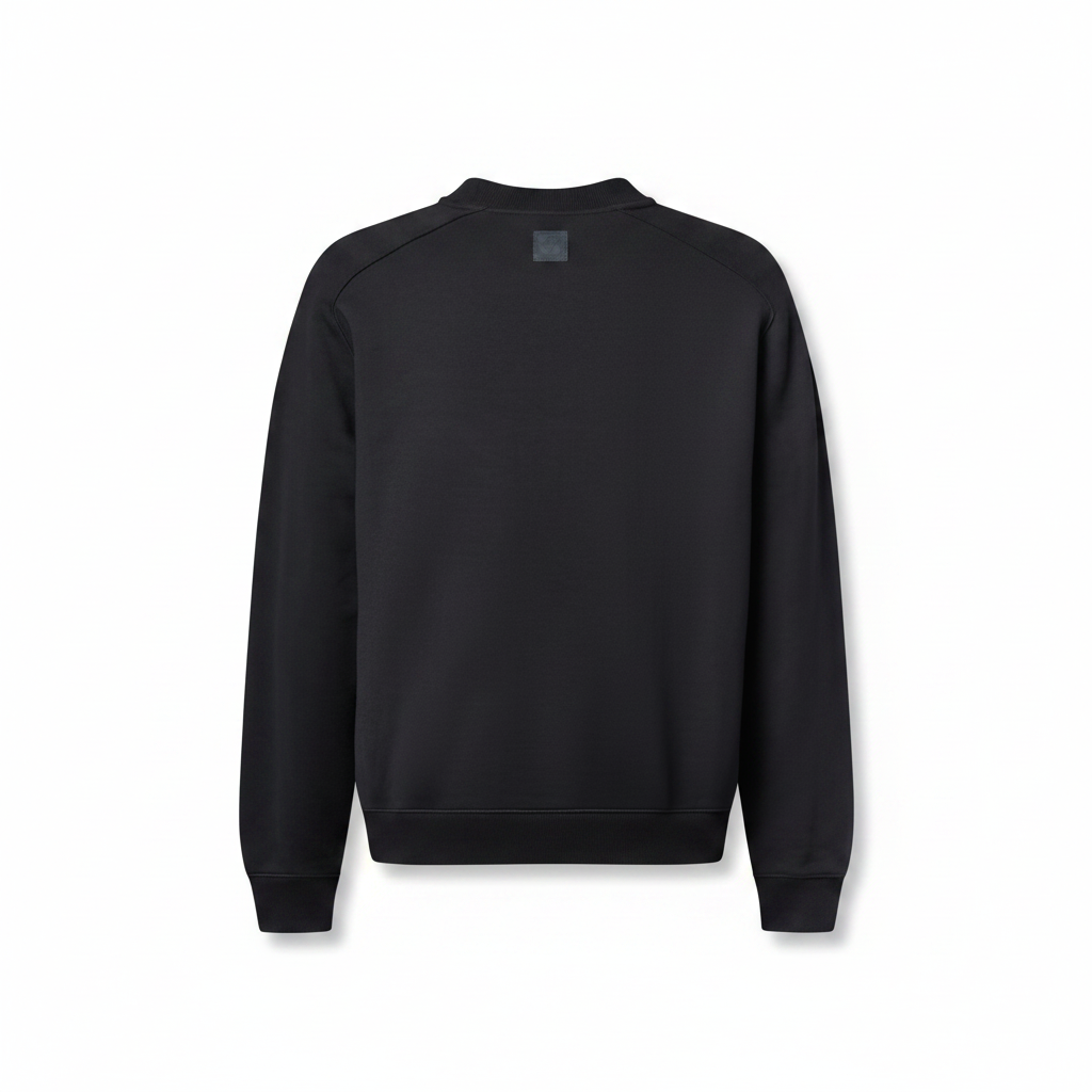 Louis Vuitton Sweatshirt With Technical Signature Details "Black"