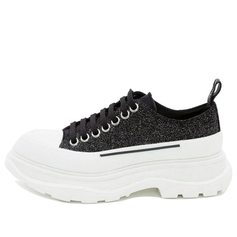 Alexander McQueen Tread Slick Low "Galaxy Black"