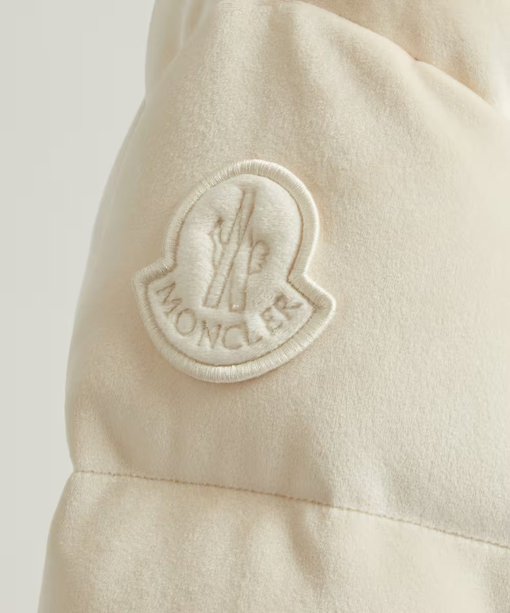 Moncler Daos Chenille Down Jacket "White"