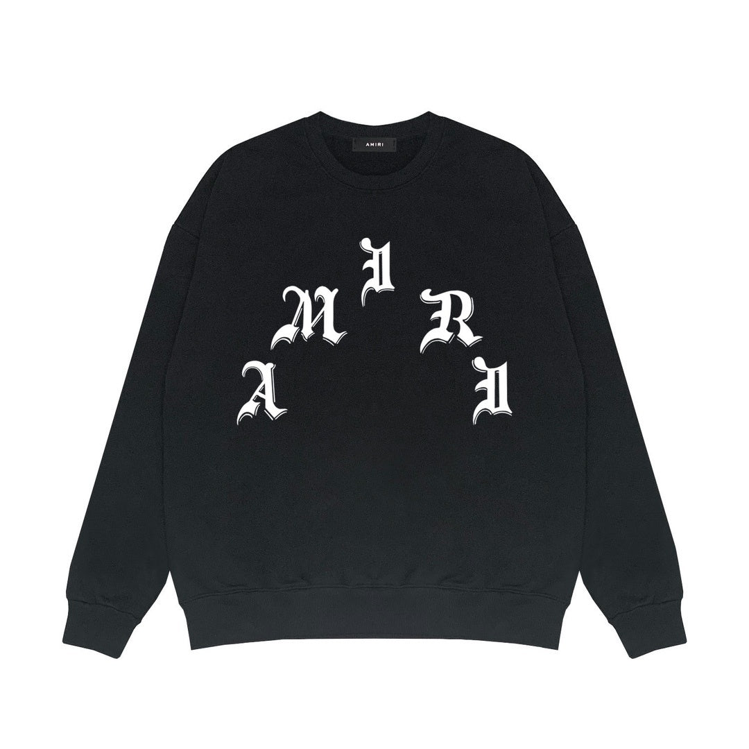 Amiri x Wes Lang x Logo Crew Sweatshirt "Black"