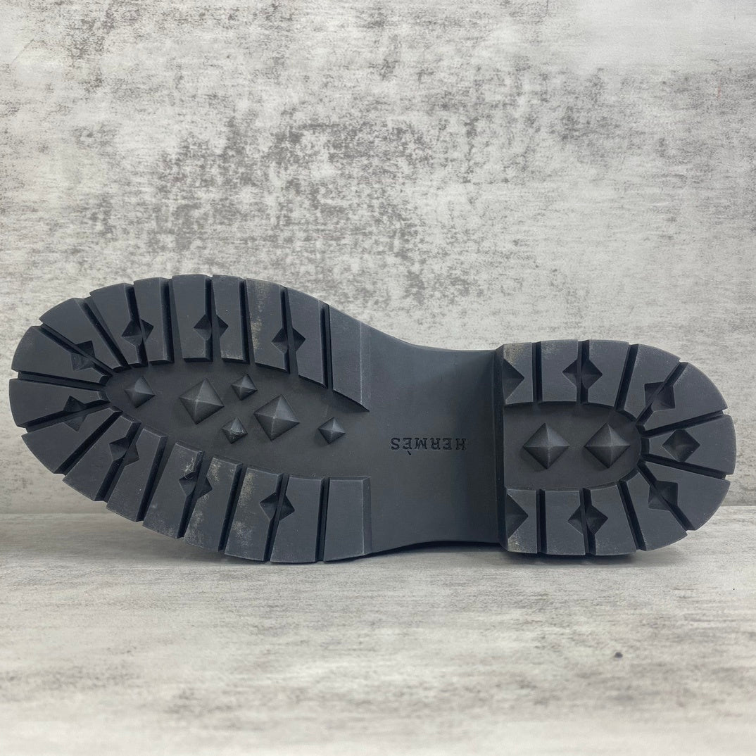 Hermes Leather Loafers "Black"