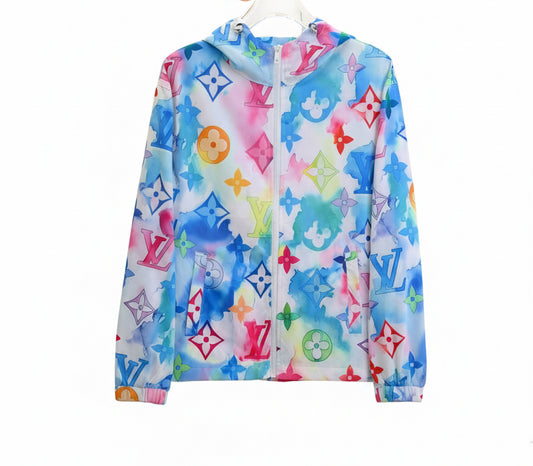 Louis Vuitton Watercolor Monogram Windbreaker "Multicolour"