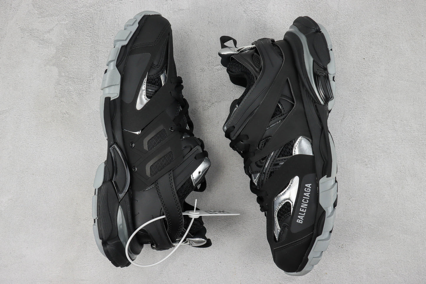 Balenciaga Track "Black-Silver"