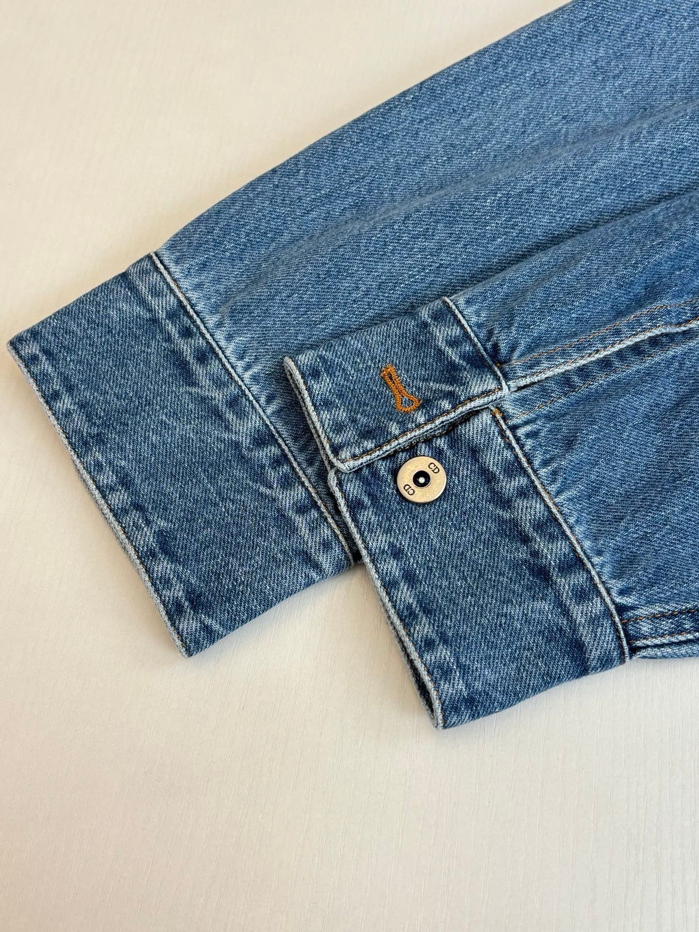 Dior Zipped Jacket "Blue Cotton Twill"