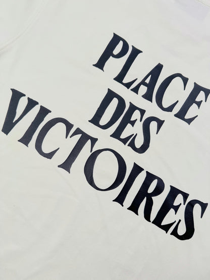 Ami Paris Place Des Victoires T-Shirt "White-Black"