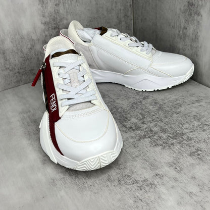 Fendi Flow "White-Red Monogram"