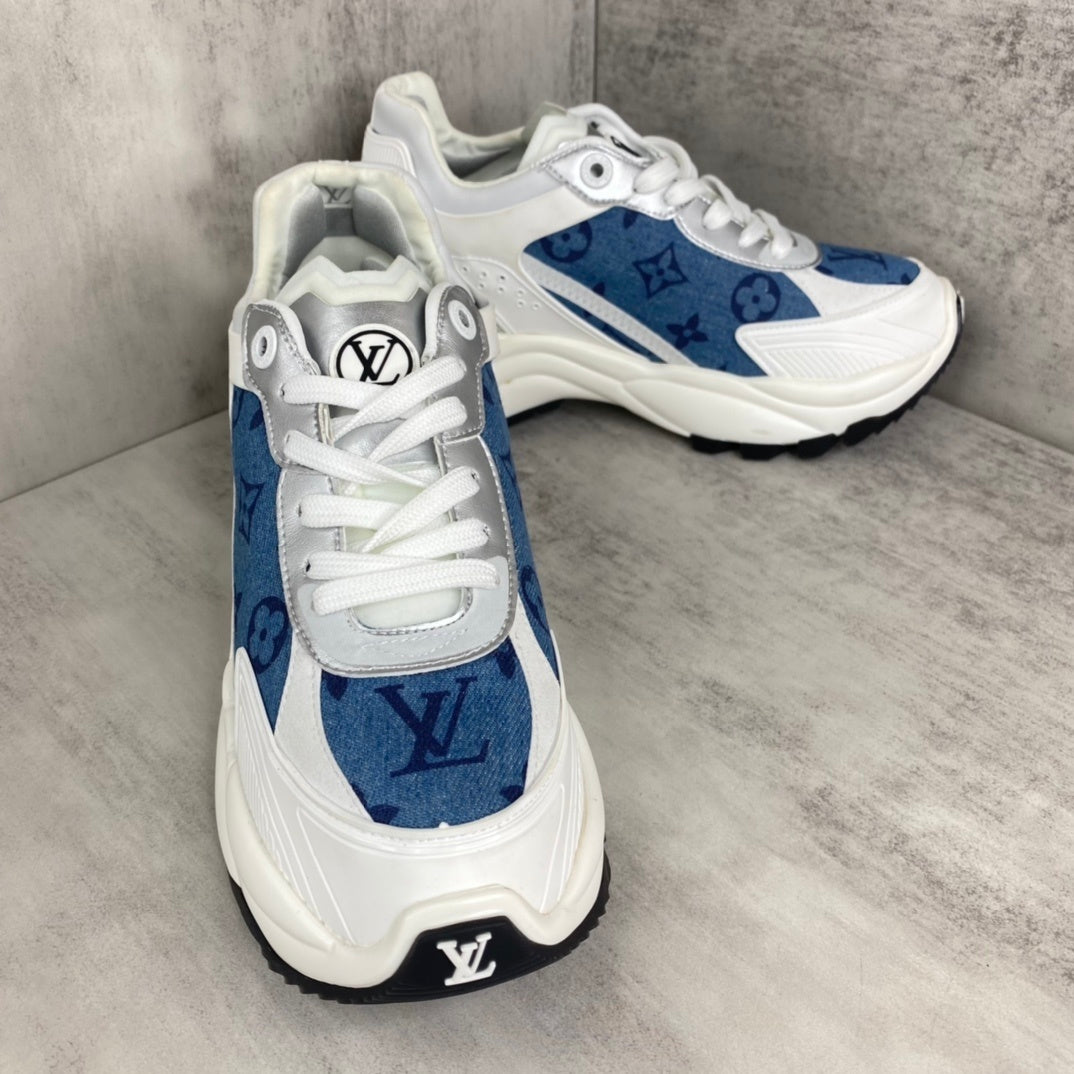 Louis Vuitton Run 55 "White-Blue"